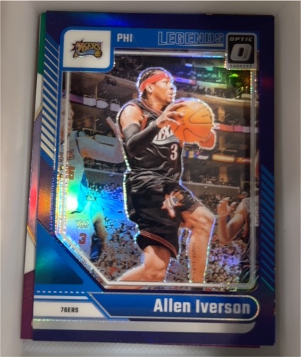 2024-25 Donruss Optic #237 Allen Iverson — front