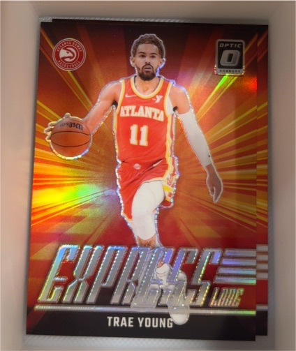 2024-25 Panini Donruss Optic #5 Trae Young Express Lane — front