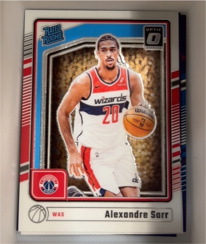 2024-25 Panini Donruss Optic #276 Alexandre Sarr — front