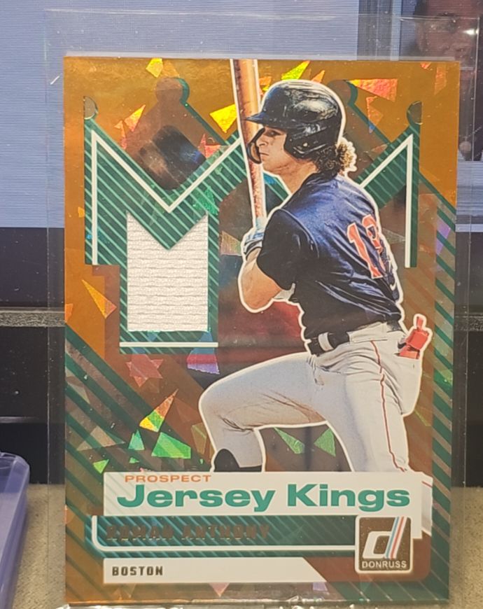 2025 Donruss Prospect Jersey Kings Roman Anthony #PJK-RA — front
