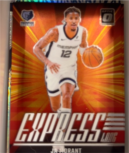 2024-25 Donruss Optic #17 Ja Morant Express Lane — front