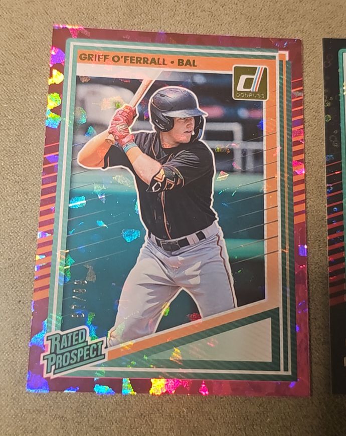 2025 Donruss #177 Griff O'Ferrall Rated Prospect Liberty — front