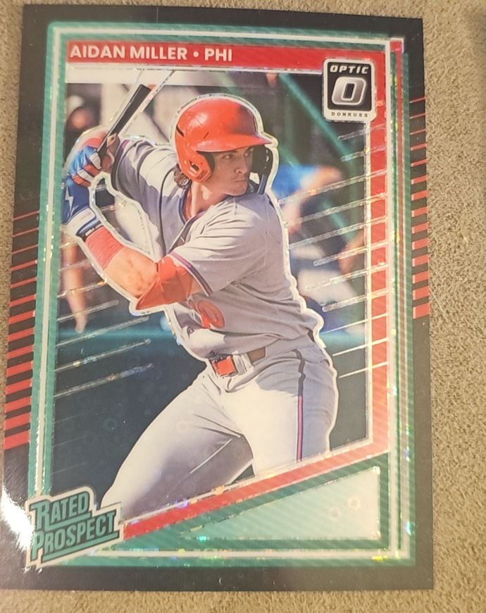 2025 Donruss Optic #141 Aidan Miller — front
