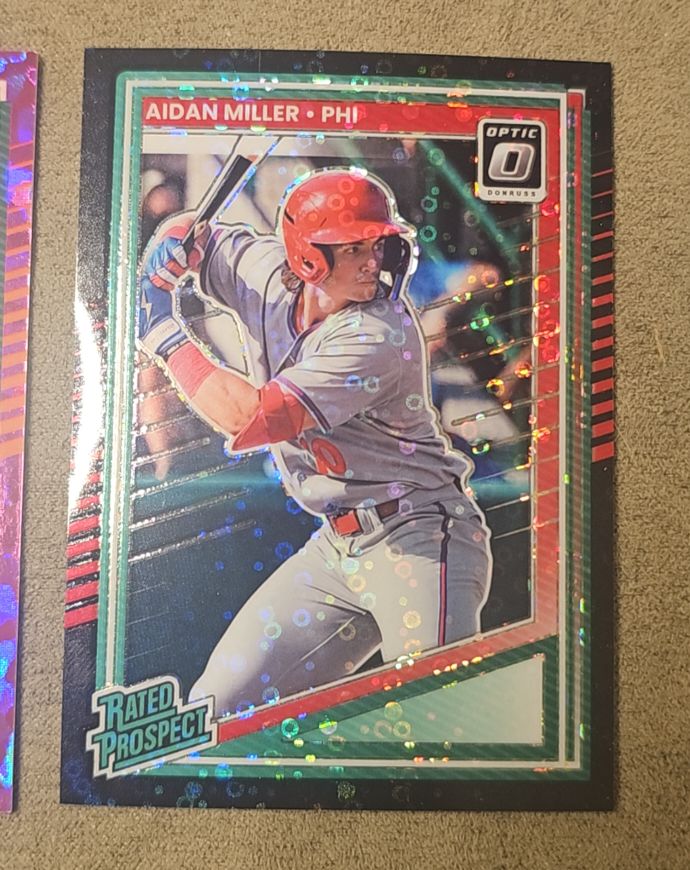 2025 Panini Donruss Optic #141 Aidan Miller — front