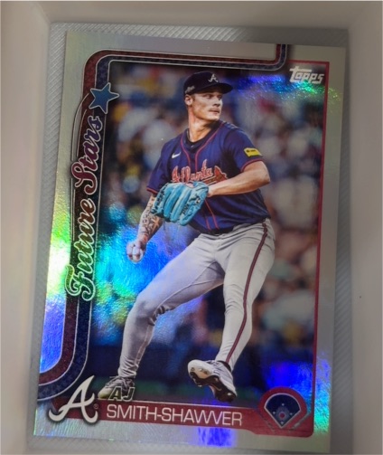 2025 Topps Series 2 #674 AJ Smith-Shawver — front