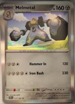 2022 Pokémon Scarlet & Violet: Temporal Forces #117 Melmetal — front