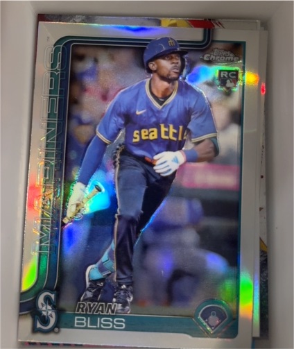 2025 Topps Chrome #37 Ryan Bliss — front