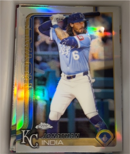 2025 Topps Chrome #209 Jonathan India — front