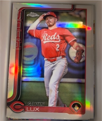 2025 Topps Chrome #237 Gavin Lux — front