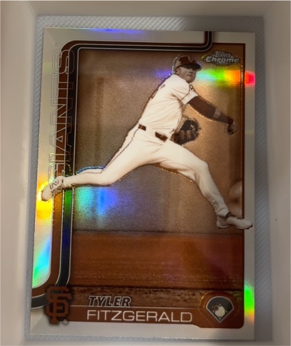 2025 Topps Chrome #30 Tyler Fitzgerald — front