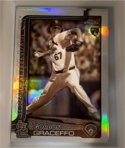 2025 Topps Chrome #256 Gordon Graceffo — front