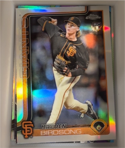2025 Topps Chrome #138 Hayden Birdsong — front