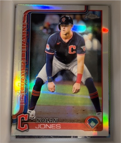 2025 Topps Chrome #32 Nolan Jones — front