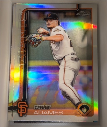 2025 Topps Chrome #282 Willy Adames — front