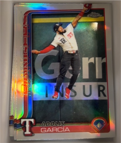 2025 Topps Chrome #293 Adolis Garcia — front