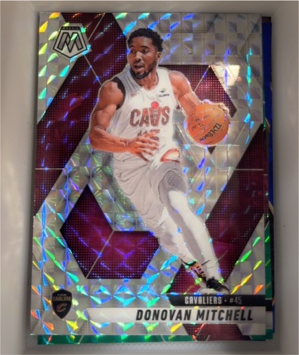 2024-25 Panini Mosaic #102 Donovan Mitchell — front