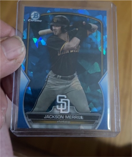 2023 Bowman Draft Chrome #BDC-157 Jackson Merrill — front
