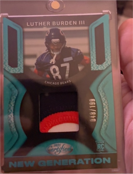 2025 Panini Certified New Generation #NGJ-LBI Luther Burden III — front