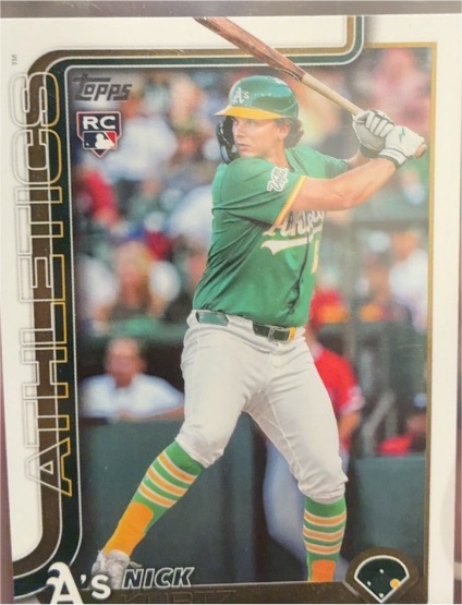 2025 Topps Chrome Update #USC178 Nick Kurtz — front