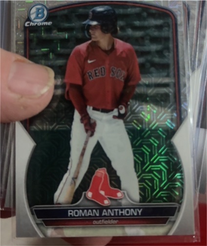 2023 Bowman Chrome #BCP-220 Roman Anthony — front