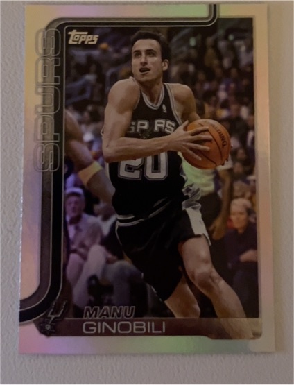 2025-26 Topps #262 Manu Ginobili — front