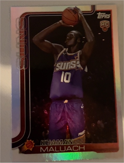 2025-26 Topps #210 Khaman Maluach — front