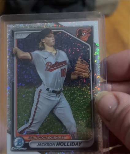 2024 Bowman Chrome #BCP-47 Jackson Holliday — front