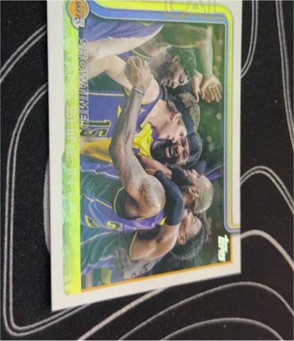 2025-26 Topps Showtime! #293 LeBron James — front