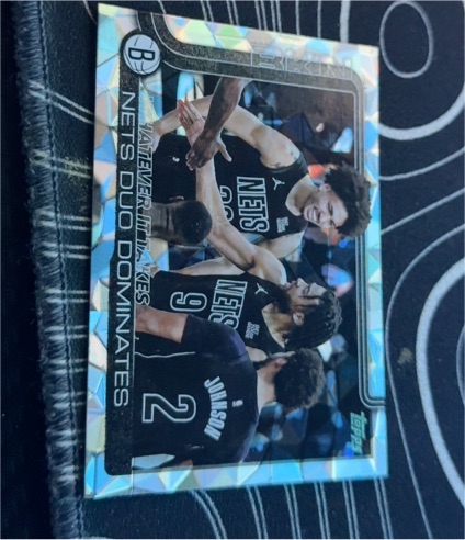 2025-26 Topps #273 Whatever It Takes: Nets Duo Dominates — front