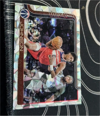 2025-26 Topps #99 AJ Johnson — front