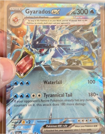 2023 Pokémon Scarlet & Violet #045/198 Gyarados ex — front
