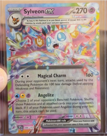 2024 Pokémon SV08: Surging Sparks #086 Sylveon ex — front