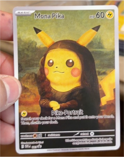 2022 Pokémon Black Star Promo #085 Mona Pika — front