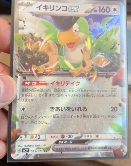 2023 Pokémon SV2P #065 Squawkabilly ex — front