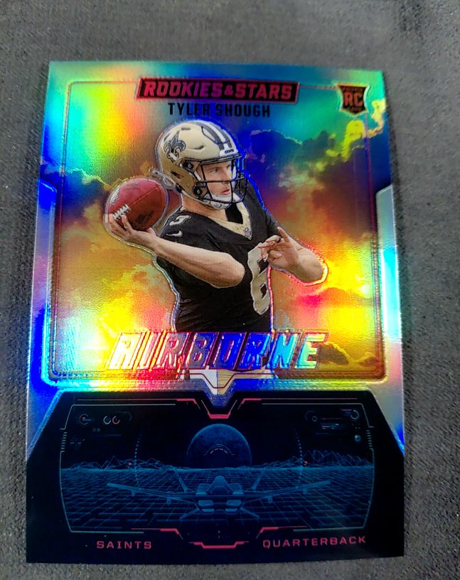 2025 Panini Rookies & Stars #20 Tyler Shough Airborne — front