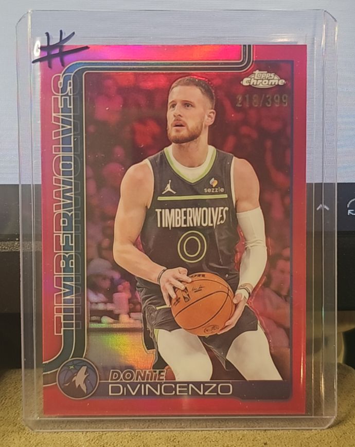 2025-26 Topps Chrome #145 Donte DiVincenzo — front