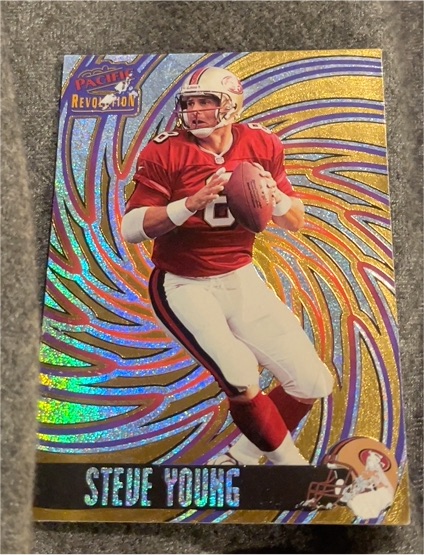 1998 Pacific Revolution #129 Steve Young — front
