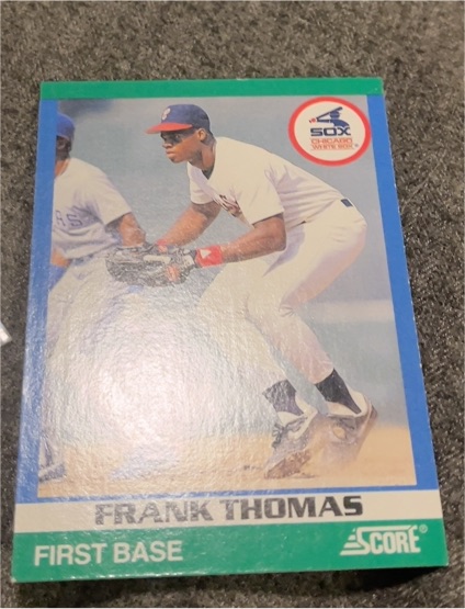 1991 Score #78 Frank Thomas — front