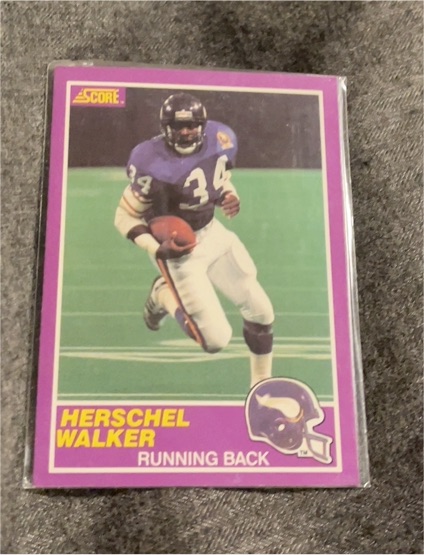 1989 Score Supplemental #331S Herschel Walker — front