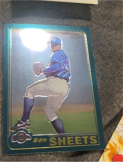 2001 Topps Chrome Traded #T206 Ben Sheets — front