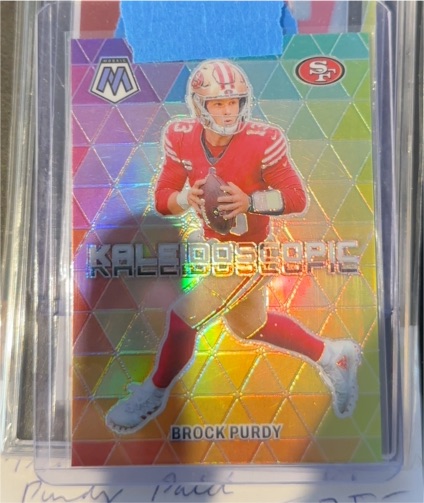 2024 Panini Mosaic #8 Brock Purdy Kaleidoscopic — front
