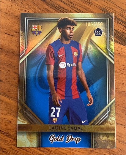 2023-24 Topps FC Barcelona #GD-5 Lamine Yamal — front