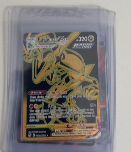 2022 Pokémon TCG Silver Tempest #TG29 Rayquaza VMAX — front