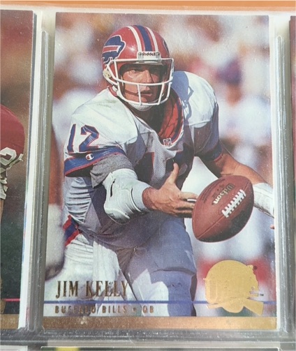 1994 Fleer Ultra #27 Jim Kelly — front