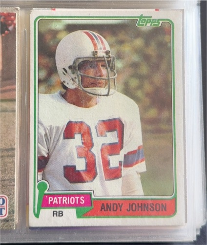 1981 Topps #472 Andy Johnson — front