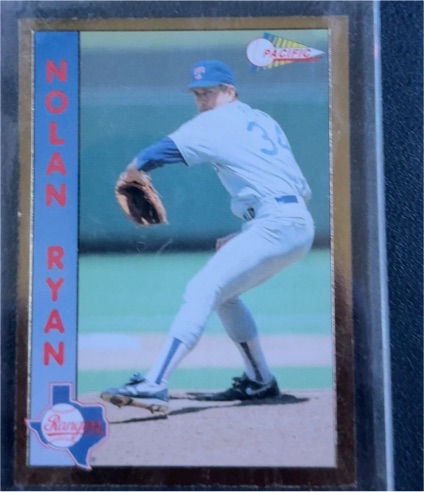 1993 Pacific Limited Edition Gold Foil #8 Nolan Ryan — front
