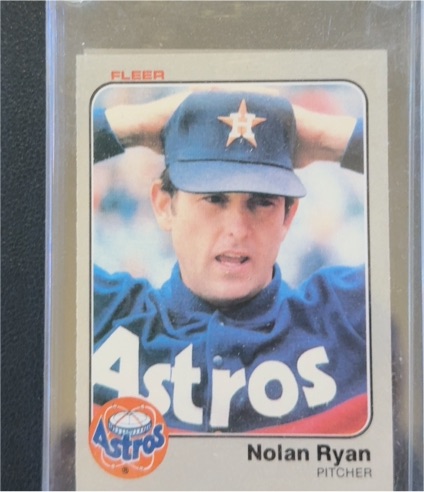 1983 Fleer #463 Nolan Ryan — front