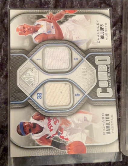 2009 SP Game Used Combo Materials #CM-CB Chauncey Billups /149 — front