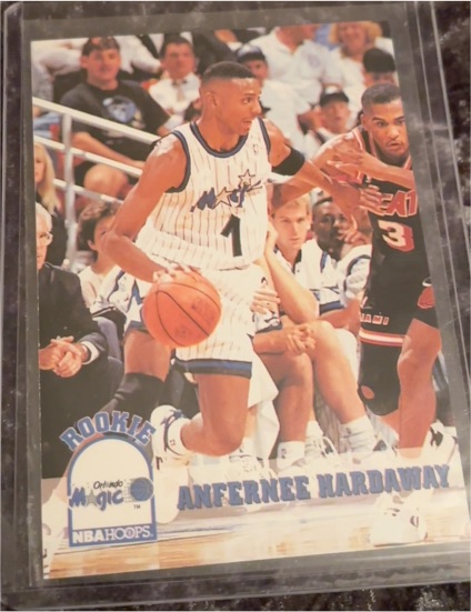 1993-94 NBA Hoops #380 Anfernee Hardaway — front