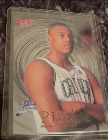 1998-99 Fleer Brilliants #110 Paul Pierce Rookie Card — front